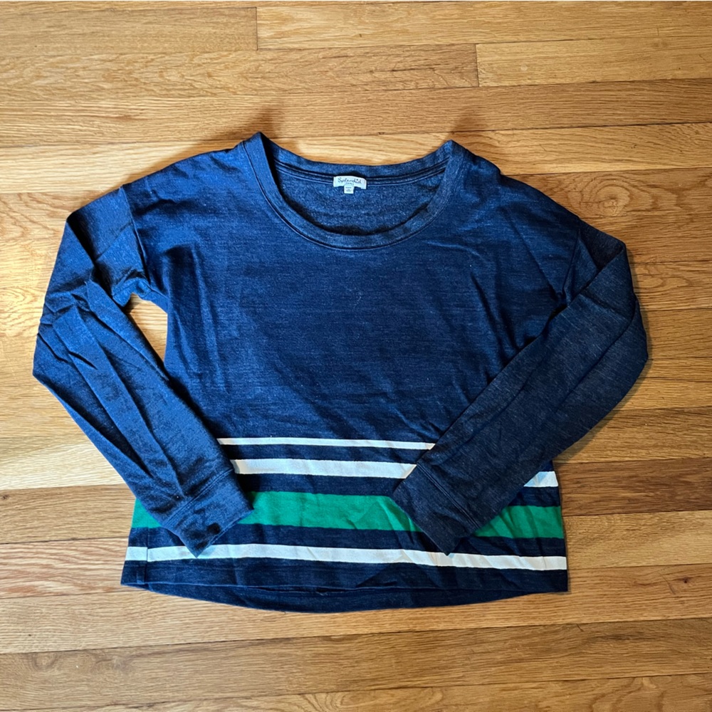 Splendid stripe sweatshirt
